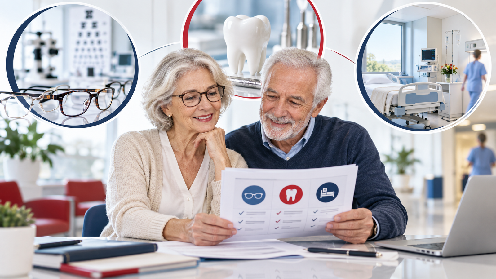 Mutuelle santé senior : bien comparer optique, dentaire et hospitalisation