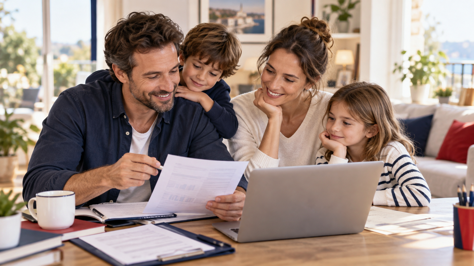 Mutuelle santé TNS avec conjoint et enfants : comment organiser la couverture familiale